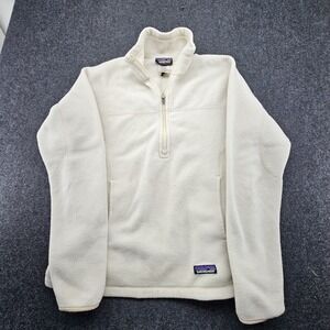 Vintage Patagonia Women's Synchilla 1/4 Zip Fleece Pullover Jacket Sz Medium